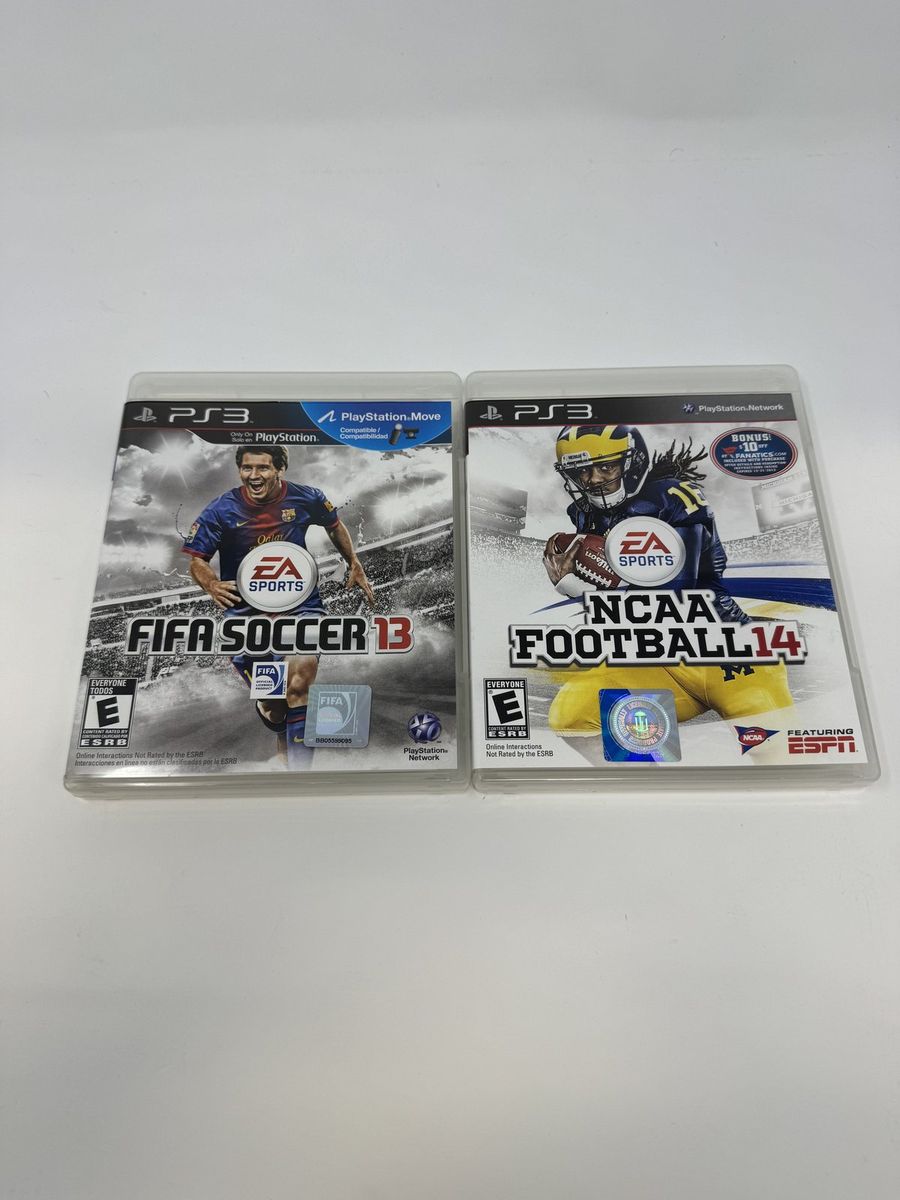 FIFA 13 + NCAA 14 PS3