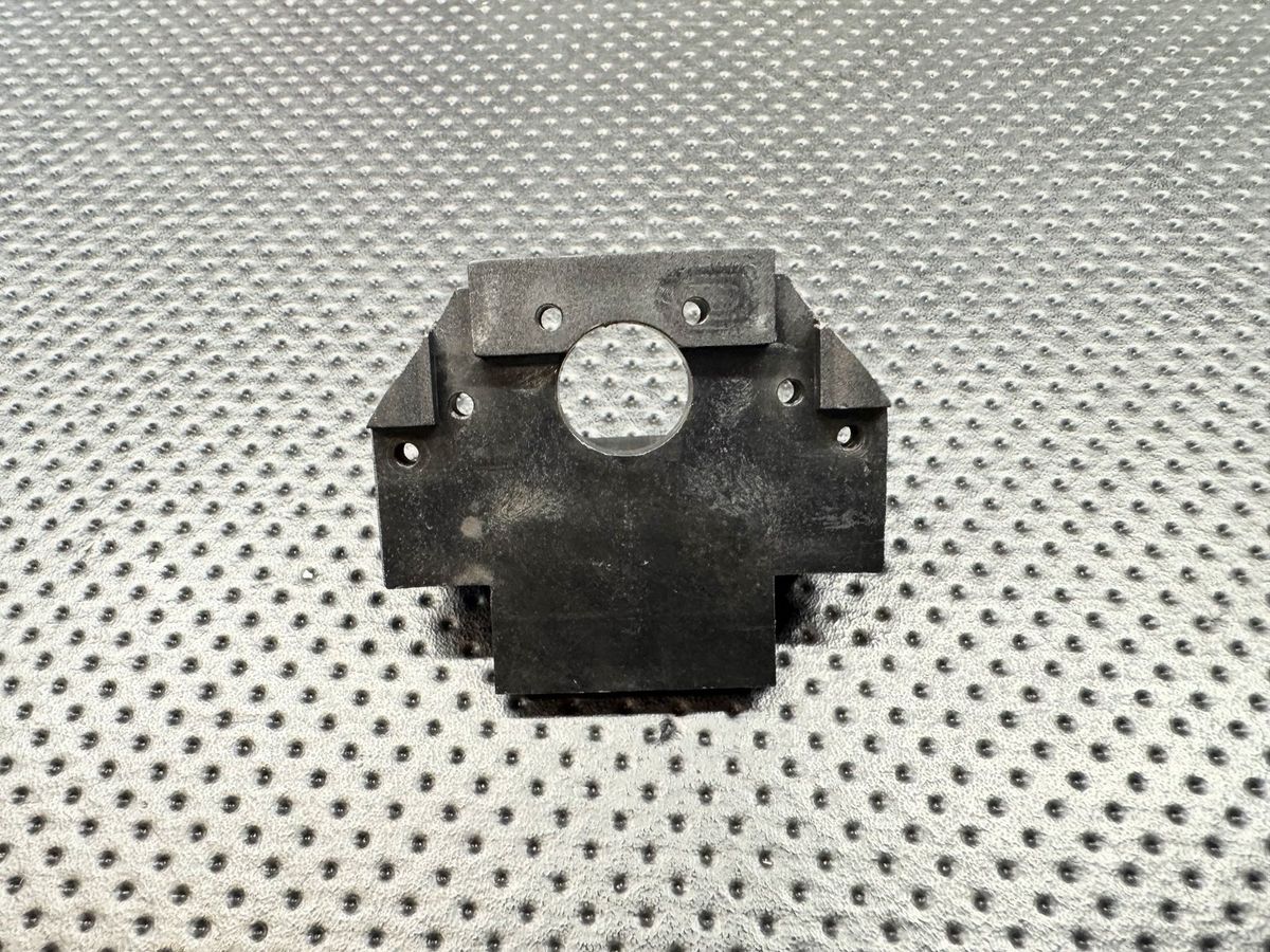 Vintage Custom RC10 Rear Bulkhead and Arms, Shaved and Lightened photo 2