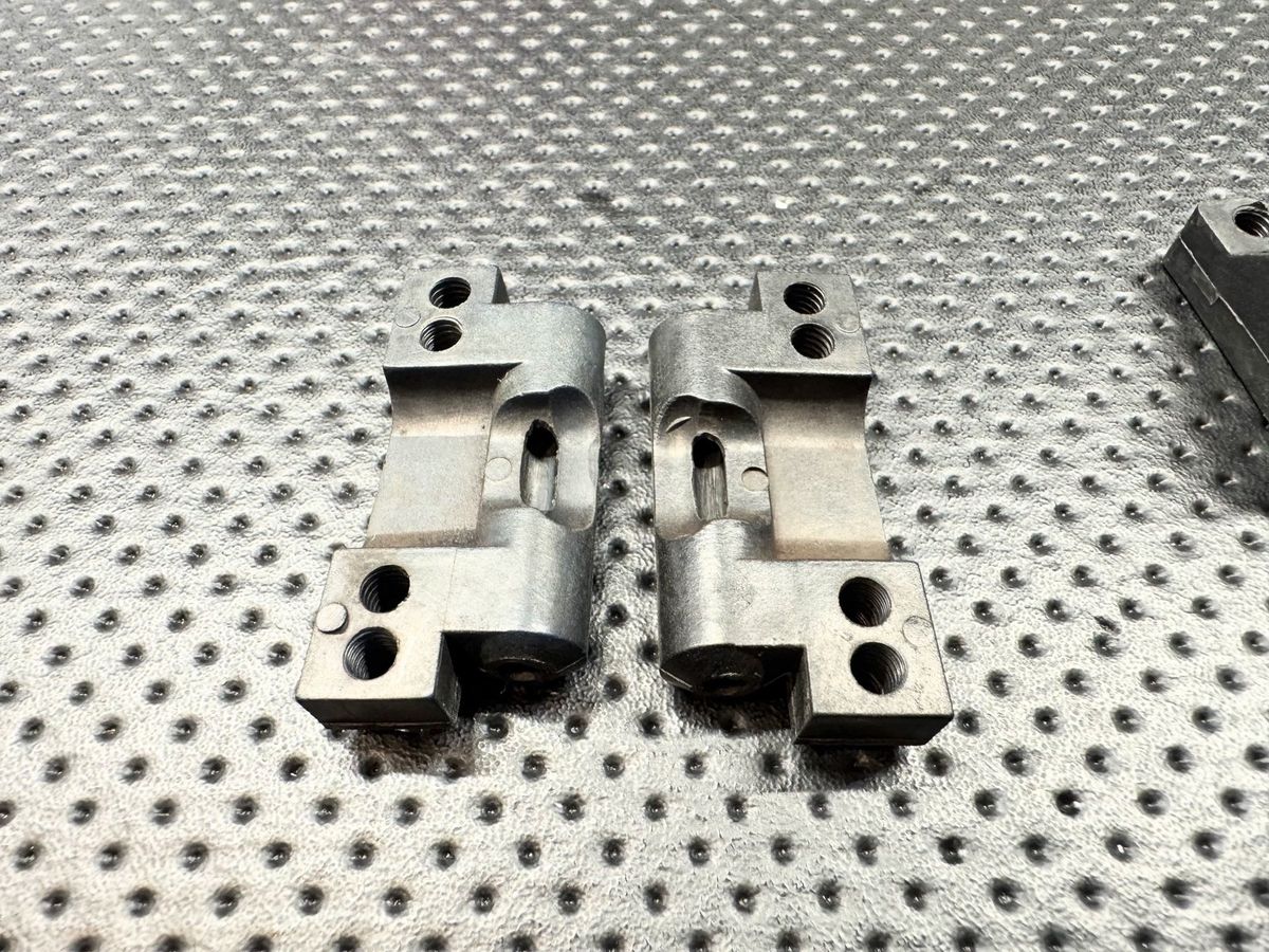 Vintage Custom RC10 Rear Bulkhead and Arms, Shaved and Lightened photo 9