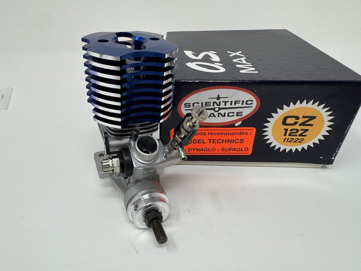 Vintage O.S. MAX CZ 12Z Nitro Engine 11222 New in Box RC10GT photo 5