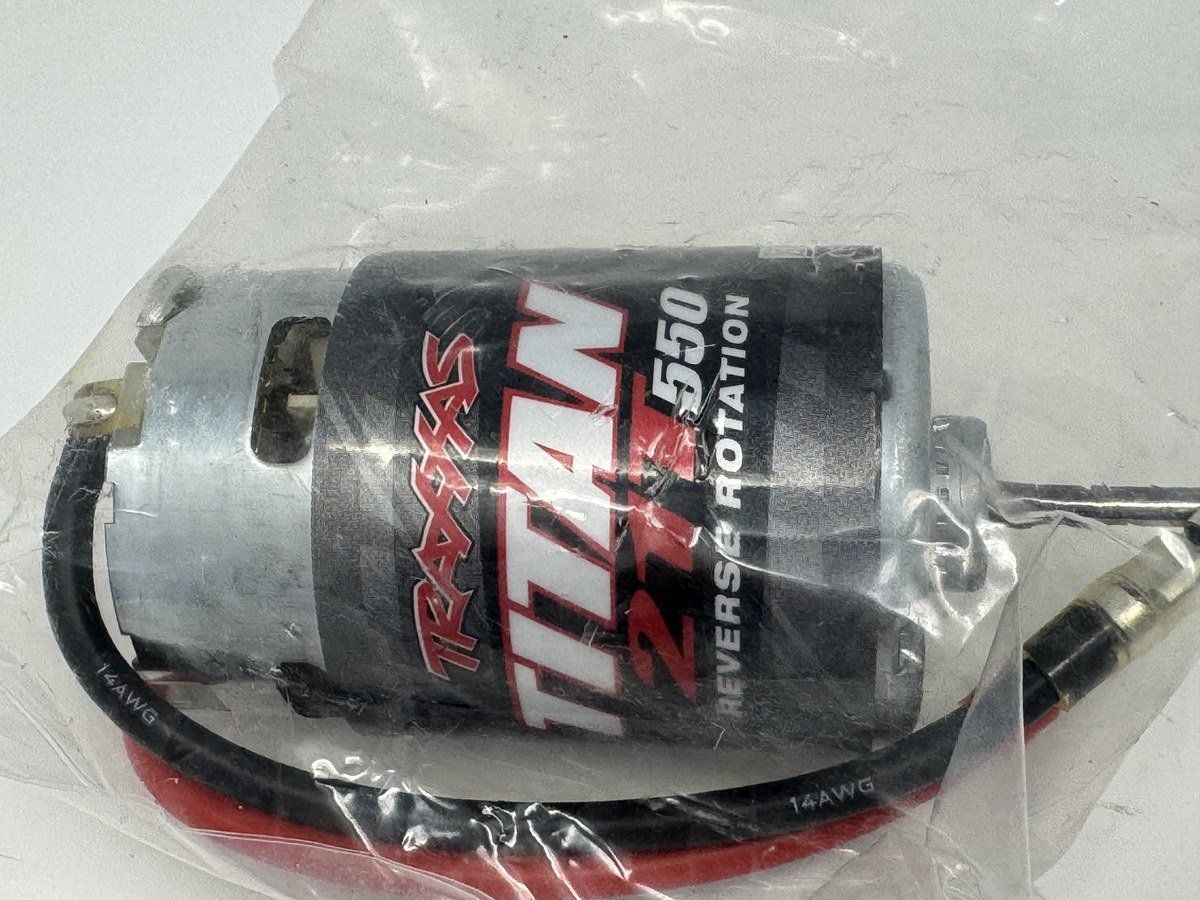 Traxxas 3975R Titan 21T 550 Reverse Rotation Brushed Motor New photo 2