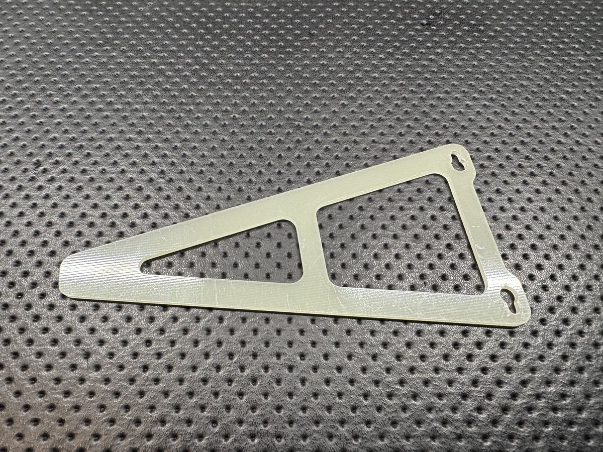 Vintage Team Associated RC10 Worlds Car Battery Brace x2 (1 Bagged HH) photo 3