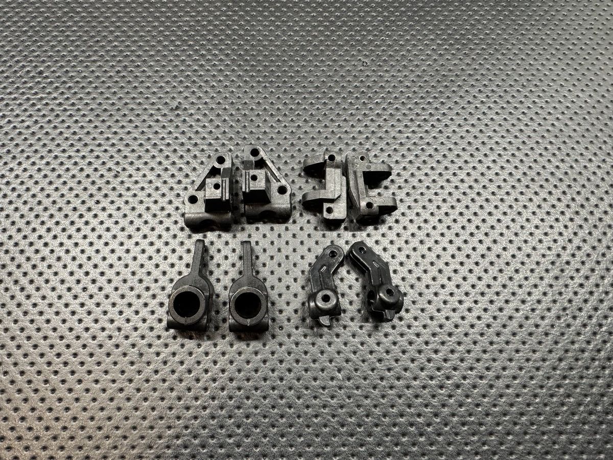 Vintage Team Associated RC10 Original Steering Blocks Bulkheads Lot photo 2